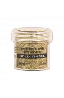 Embossing Powder - gold tinsel