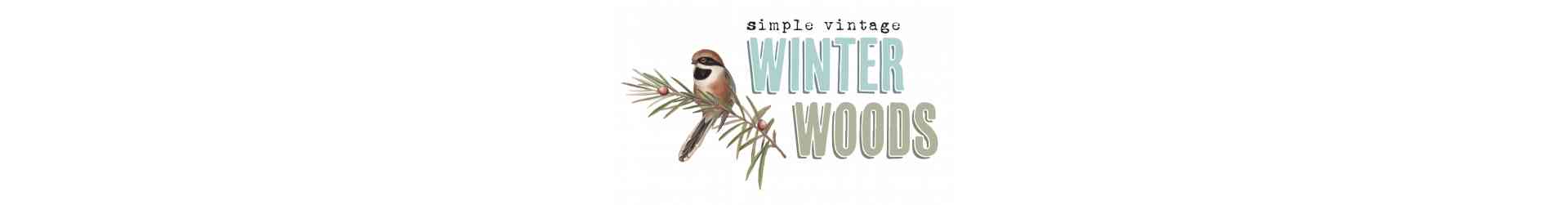 SIMPLE VINTAGE WINTER WOODS